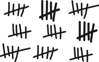 Eine einfache Strichliste