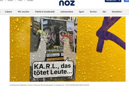 Screenshot noz.de, abgerufen am 5. Juni 2026