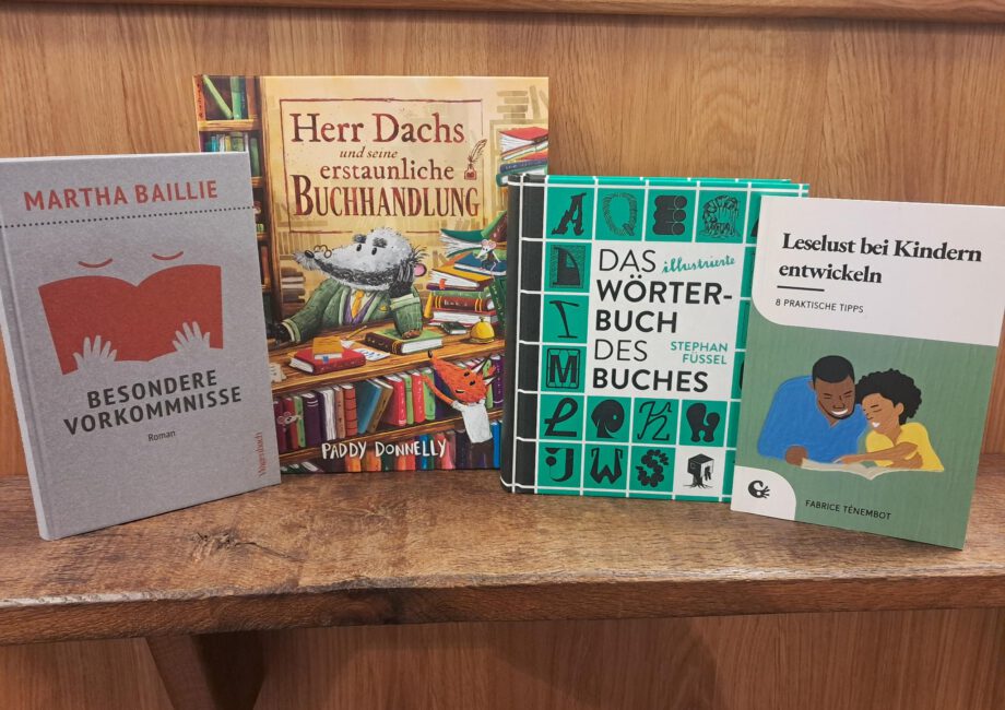Eine Auswahl von Bücher über Bücher